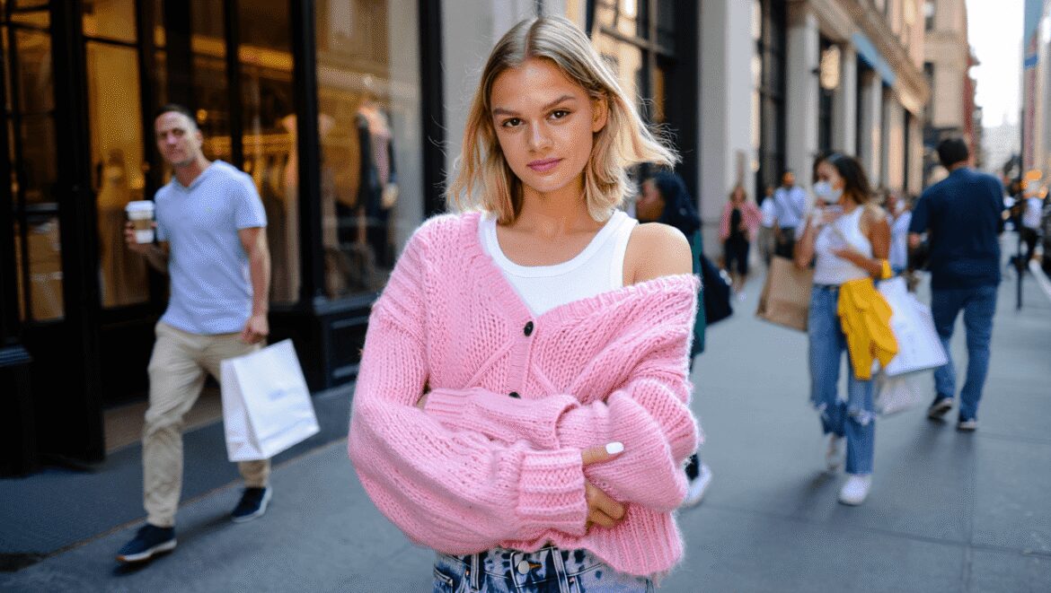 Le pull oversize : tendance mode du printemps-été 2026