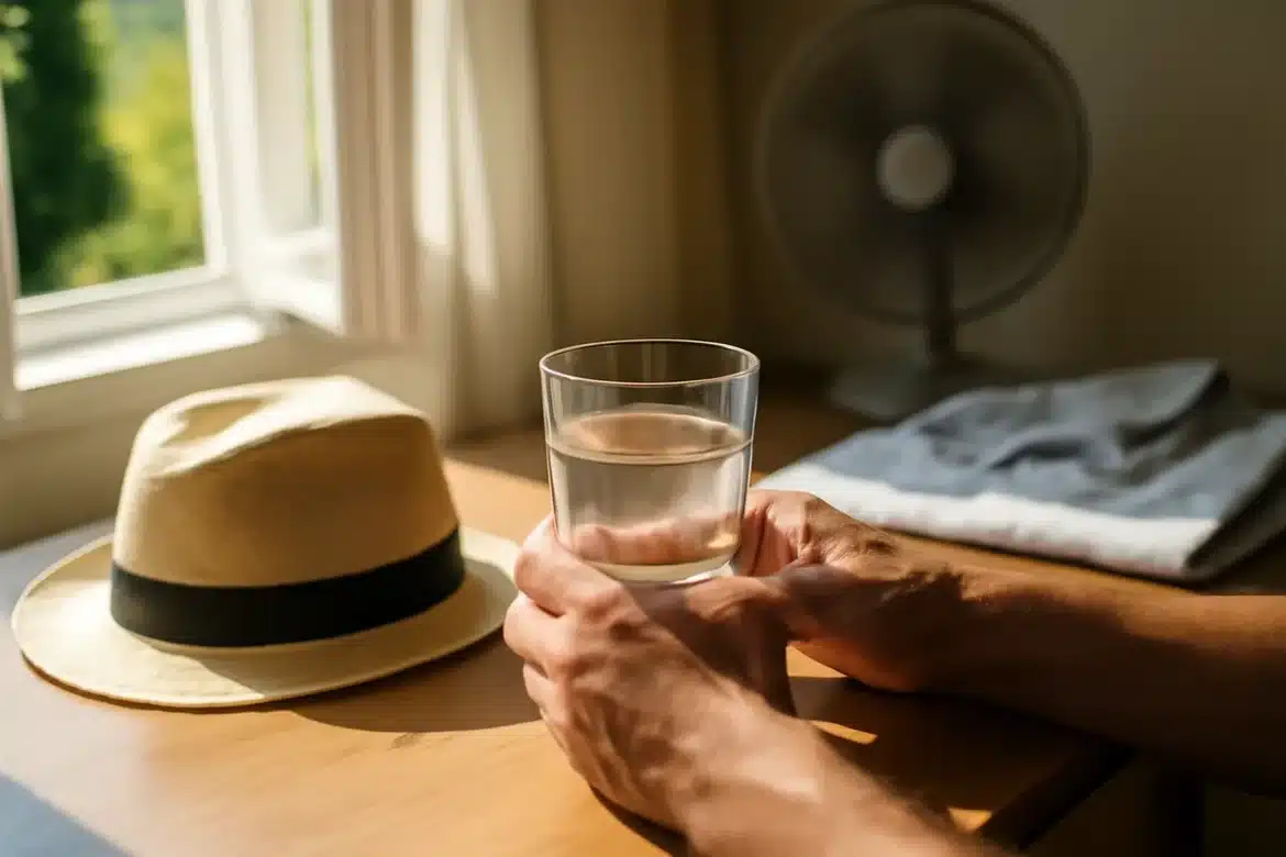 Hydratation et coup de chaleur : gestes simples pour prévenir les risques