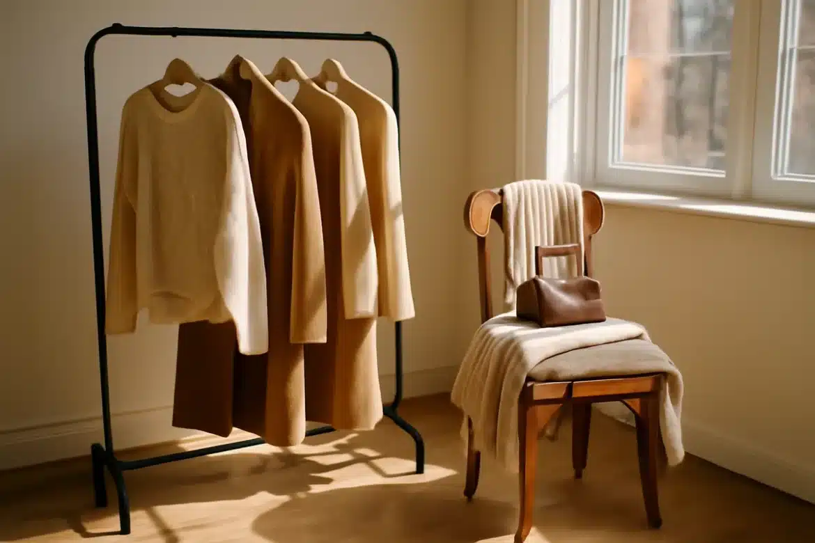 Tenues monochromes hivernales : associer textures et accessoires pour sublimer une couleur