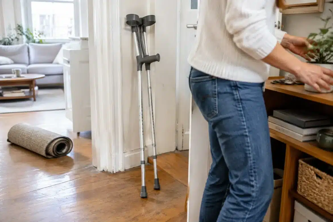 Marcher avec des béquilles en toute sécurité : techniques et conseils pratiques